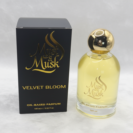 Velvet Bloom – Luxury Alcohol-Free Parfum - Myst & Musk (30ml / 50ml / 100ml)