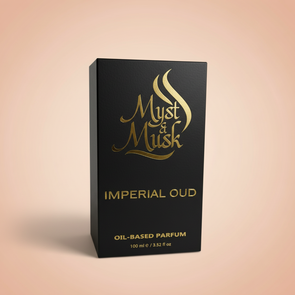 Imperial Oud | Long Lasting Alcohol-Free Perfume – Myst & Musk (30ml / 50ml / 100ml)