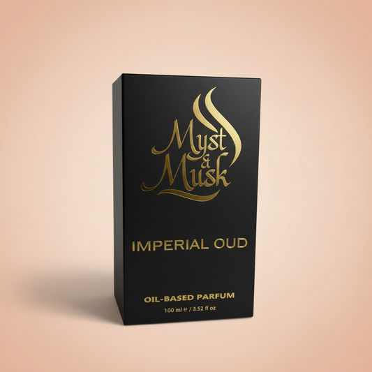 Imperial Oud | Long Lasting Alcohol-Free Perfume – Myst & Musk (30ml / 50ml / 100ml)