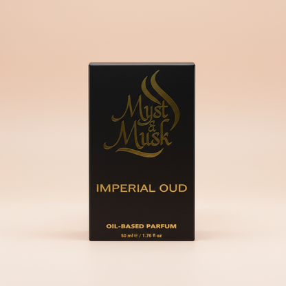 Imperial Oud | Long Lasting Alcohol-Free Perfume – Myst & Musk (30ml / 50ml / 100ml)
