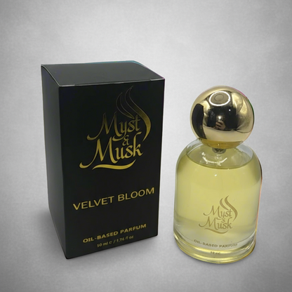 Velvet Bloom – Luxury Alcohol-Free Parfum - Myst & Musk (30ml / 50ml / 100ml)