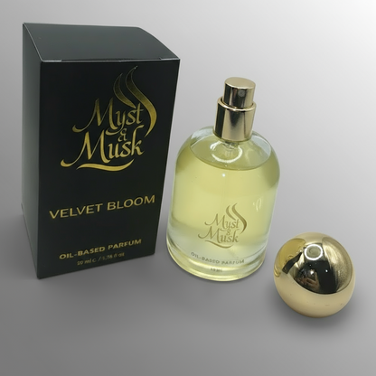 Velvet Bloom – Luxury Alcohol-Free Parfum - Myst & Musk (30ml / 50ml / 100ml)