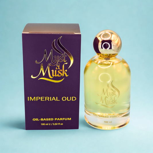 Imperial Oud | Long Lasting Alcohol-Free Perfume – Myst & Musk (30ml / 50ml / 100ml)