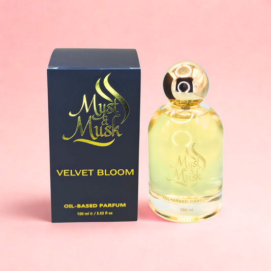 Velvet Bloom – Luxury Alcohol-Free Parfum - Myst & Musk (30ml / 50ml / 100ml)